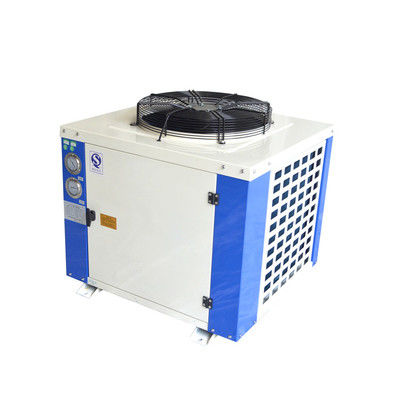 Bitzer Box Tipe Freezer Kamar udara didinginkan Kondensasi Unit kuat Galvanis Baja Casing r22/r404a/r407f