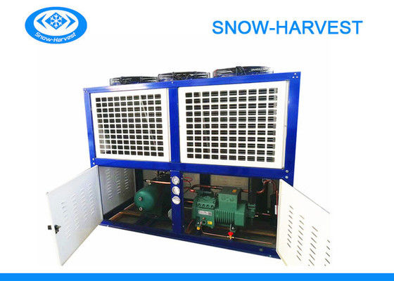 Bitzer Box Tipe Freezer Kamar udara didinginkan Kondensasi Unit kuat Galvanis Baja Casing r22/r404a/r407f