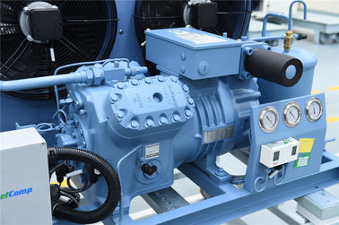 Refcomp Biru Tipe terbuka pendingin udara Semi Hermetic Condensing Unit Efisiensi Tinggi Kebisingan Dan Stabilitas