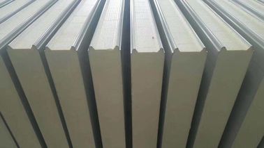 PU Sandwich Panel Ruangan Dingin Panel Waterproof Intensitas Tinggi Menjaga Segar